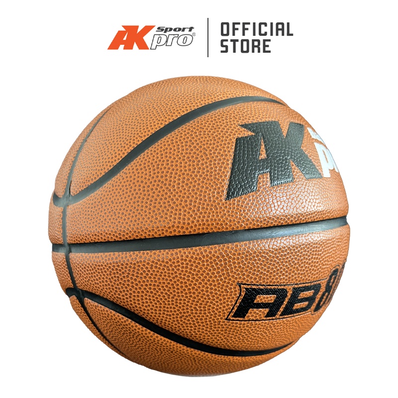 Bóng rổ Da AKpro AB8006 số 7 - Tặng kim bơm - Chính hãng