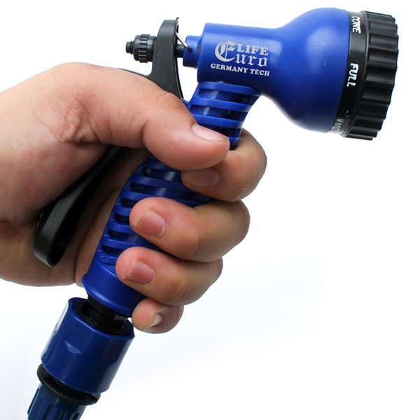 Vòi xịt đa năng 7 chế độ, giãn nở 3 lần, dài 15 mét Eurolife EL-XDN 5-15