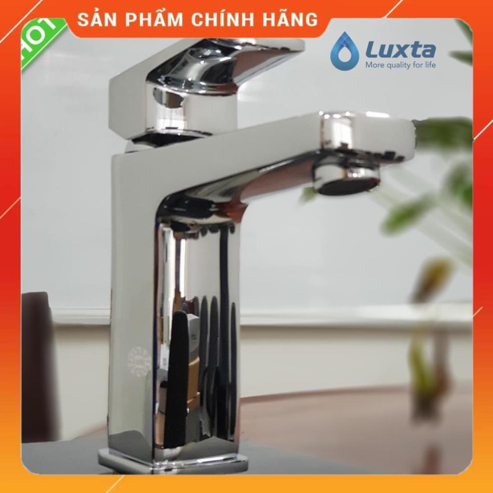 Vòi LAVABO nóng lạnh Luxta L1225 tặng 2 dây cấp, bảo hành 5 năm