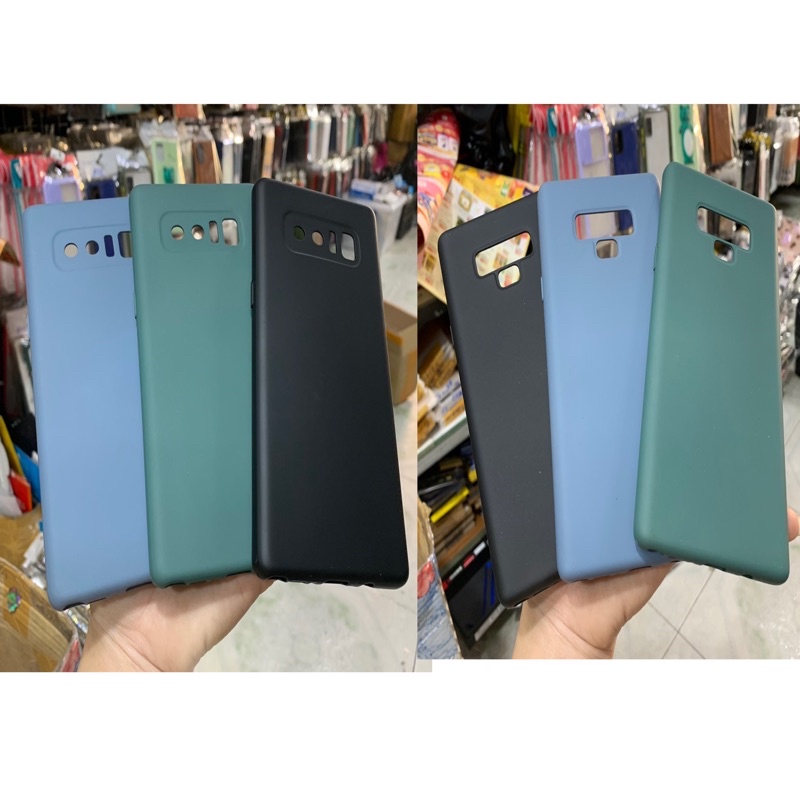 Ốp Samsung Note8 ,Note9 dẻo màu kiểu chống bẩn.