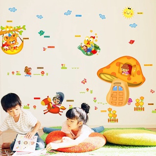 Decal dán tường vườn thú