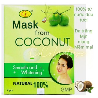 Mặt nạ dừa nguyên chất Cửu Long