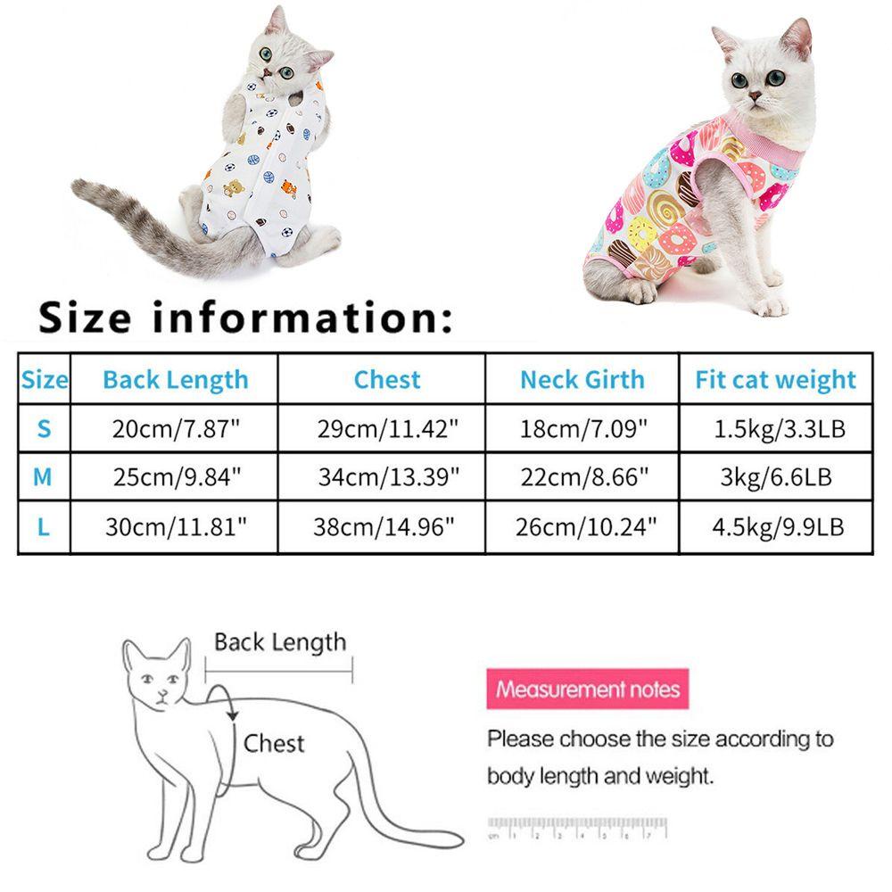 Áo Khoác Cotton Phục Hồi Vết Thương Cho Mèo