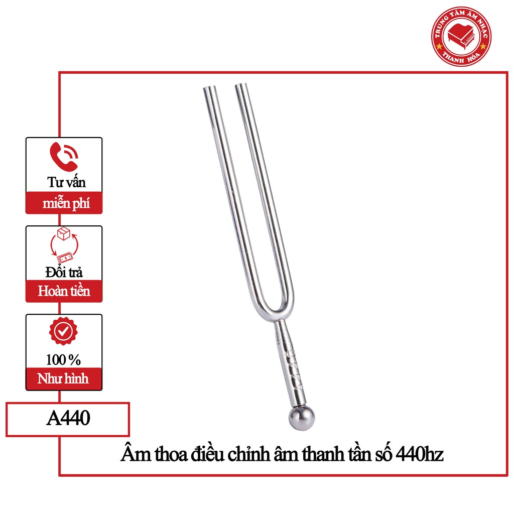 Âm Thoa Điều Chỉnh Âm Thanh 440hz cho đàn piano - hàng cao cấp thép không gỉ