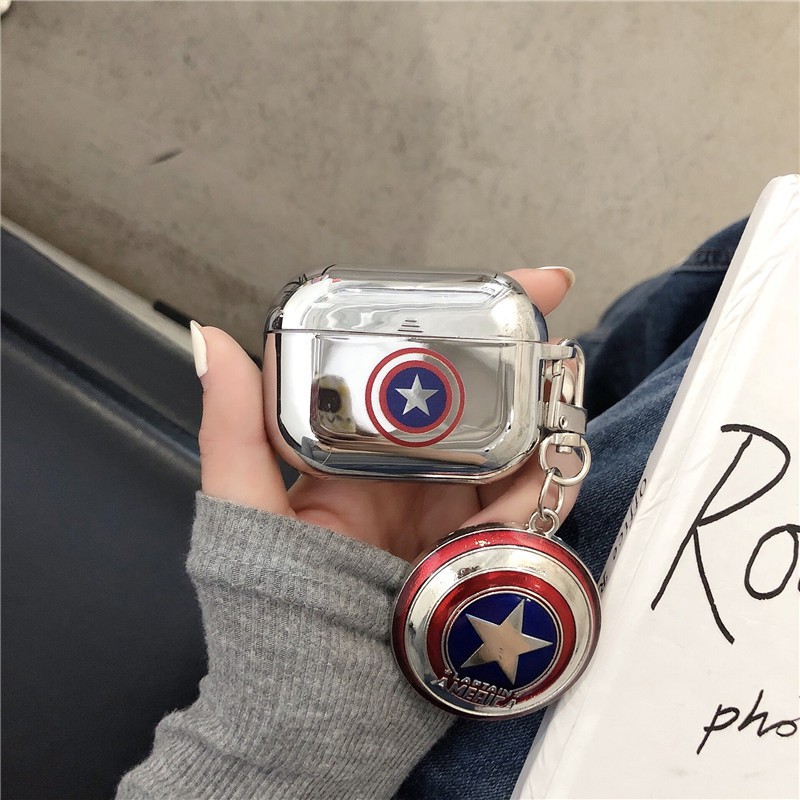 Ốp Bảo Vệ Hộp Đựng Tai Nghe Airpods 1 / 2 Hình Iron Man Thor Xinh Xắn | BigBuy360 - bigbuy360.vn