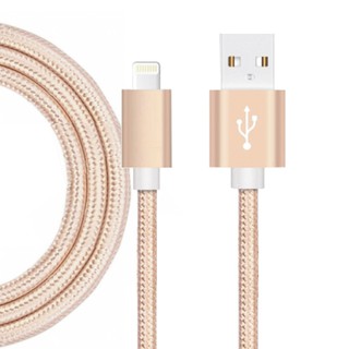 Cáp dù sạc nhanh iphone 3 mét - màu vàng