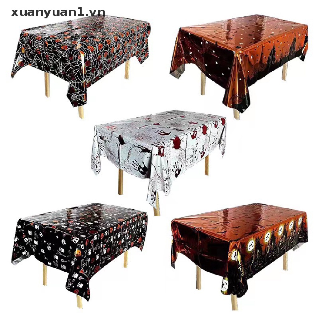 Khăn Trải Bàn Phong Cách Halloween Kinh Dị 137cm * 183cm