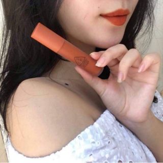 Son kem 3CE SOFT LIP LACQUER - Tawny Red.