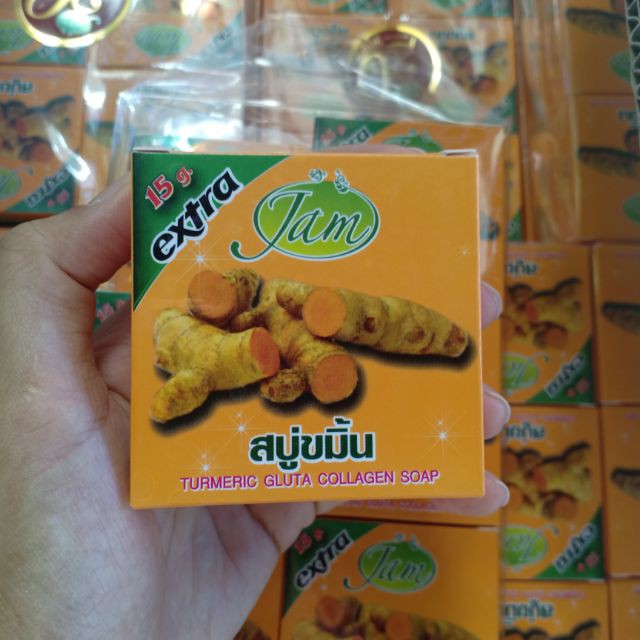 Xà Bông Nghệ Jam Thái Lan [1 cục]