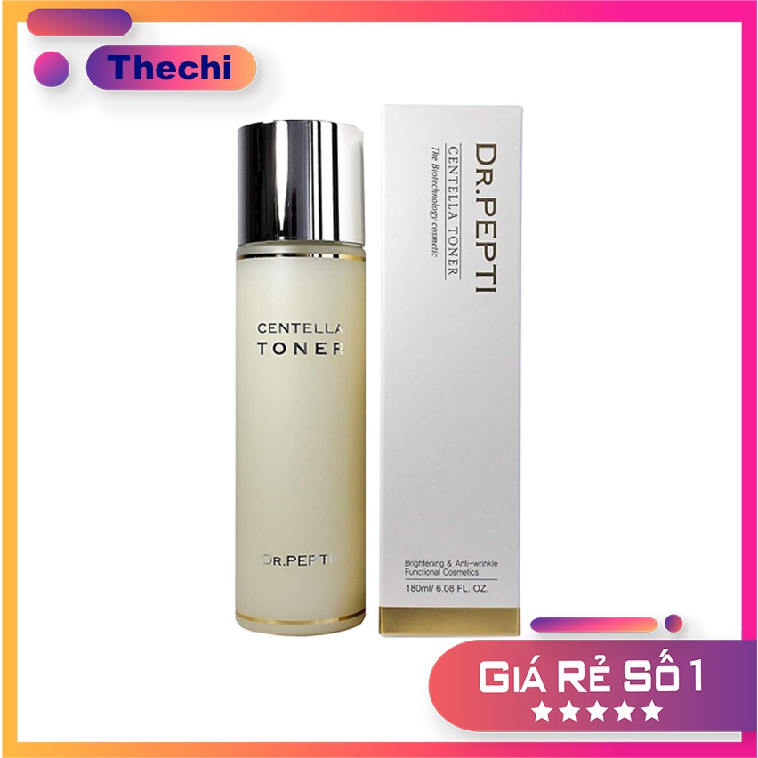 Nước Hoa Hồng Dưỡng Da Căng Bóng Dr.Pepti Centella Toner 180ml | BigBuy360 - bigbuy360.vn