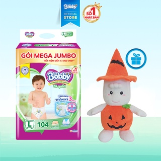 Tã quần Bobby mới Mega Jumbo L104