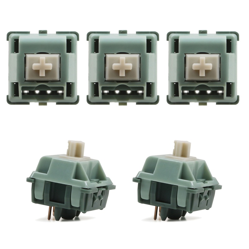 Nama Công Tắc Rắn Xanh Dạng POM POM Mở Rộng Bàn Phím Cơ 5 Pin 65g