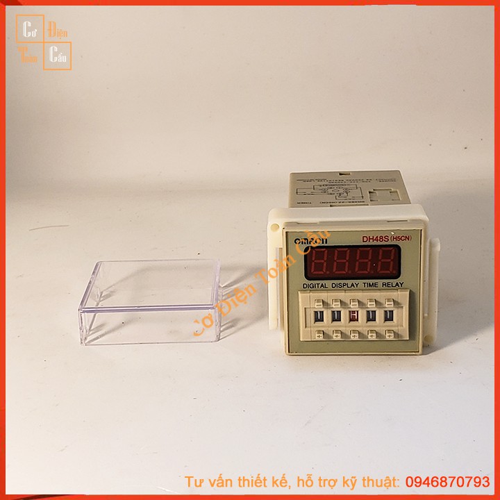 Rơle thời gian  Omron DH48S-1Z DH48S-2Z, DH48S-S  Relay thời gian Công tắc hẹn giờ DH48S