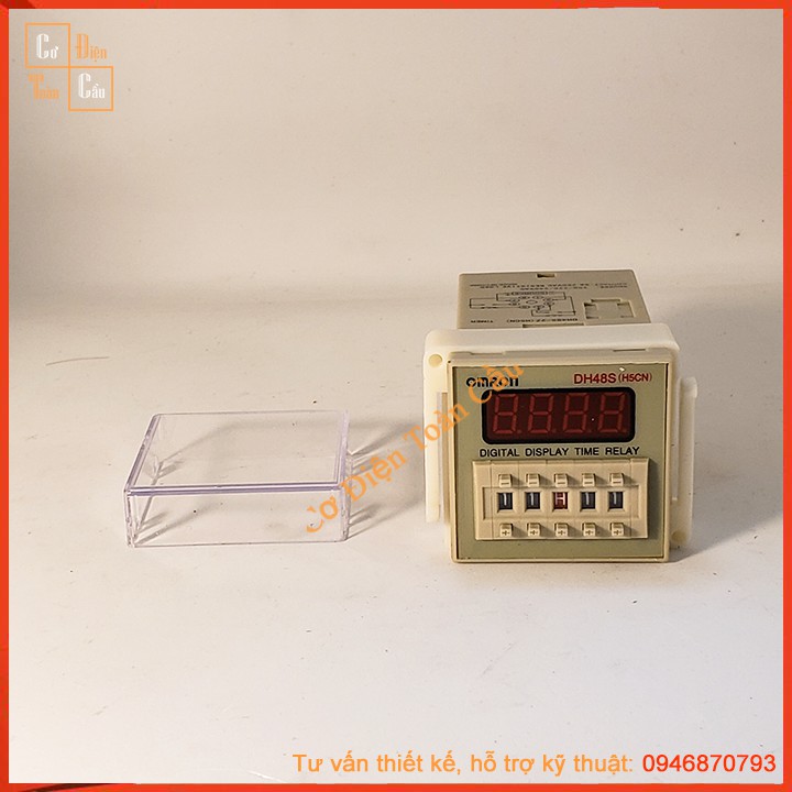 Rơle thời gian (Timer) Omron DH48S-1Z DH48S-2Z, DH48S-S (Kèm đế) Relay thời gian Công tắc hẹn giờ DH48S