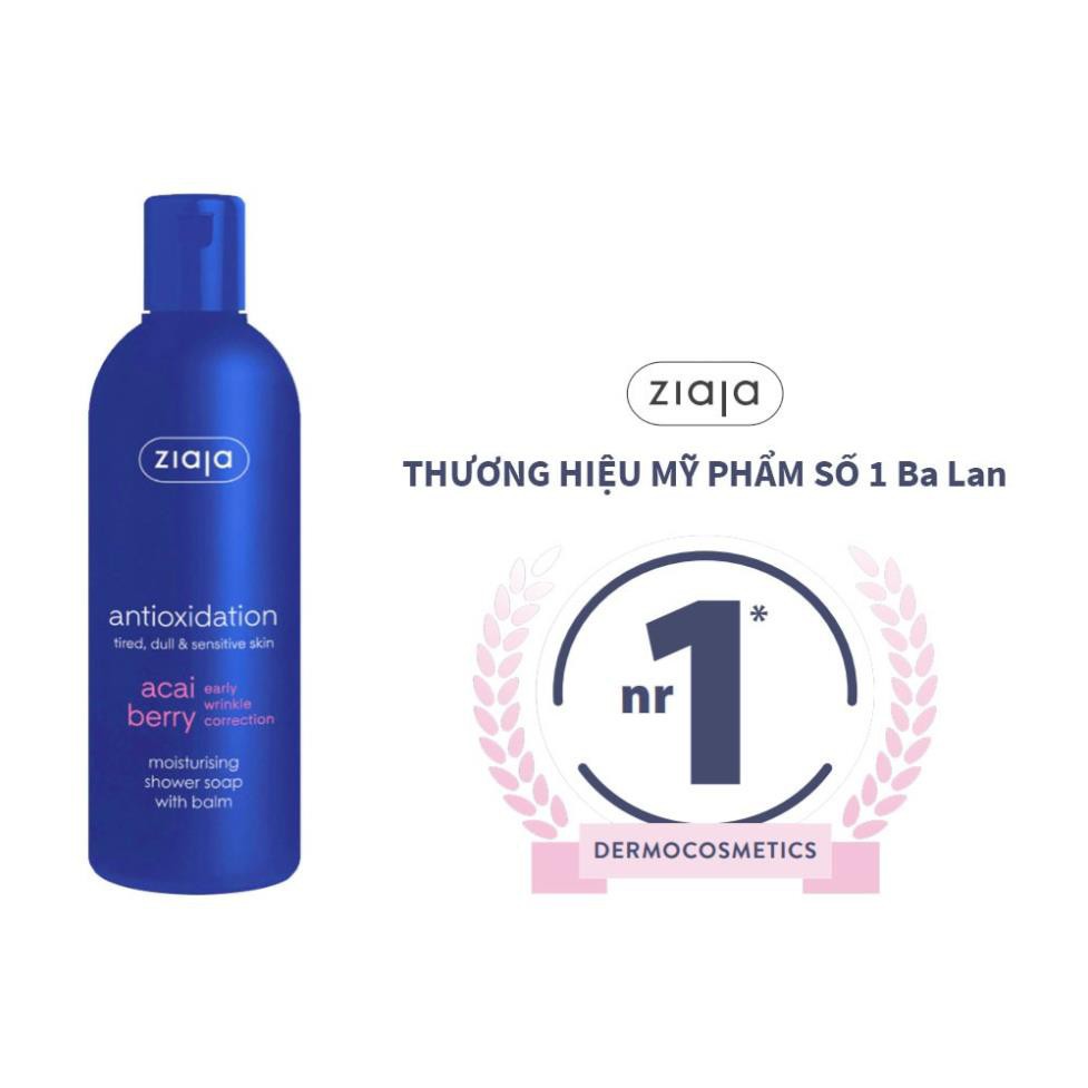 SỮA TẮM DƯỠNG THỂ CHỐNG OXY HÓA ZIAJA - ORGANIC - 300ML