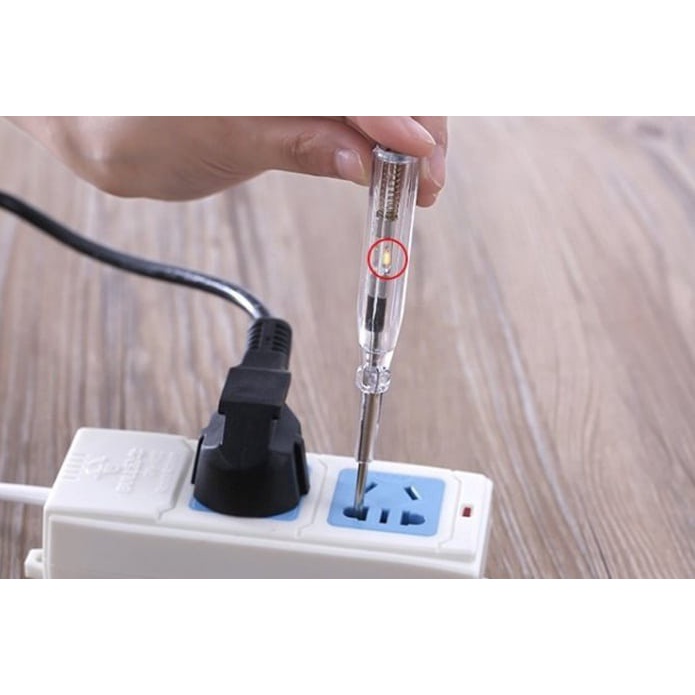 Bút thử điện có Led hiển thị an toàn cho người sử dụng, Hãng TPE