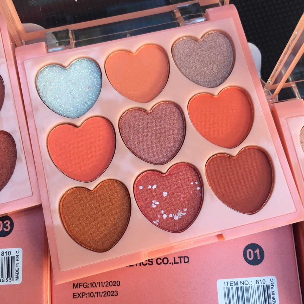 Phấn mắt Any Lady 9 ô LOVE ME hình thỏ Mys Cosmetics | BigBuy360 - bigbuy360.vn