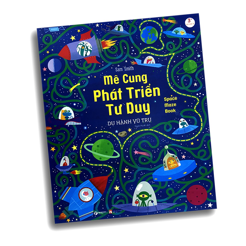 Sách - Combo Mê Cung Phát Triển Tư Duy( Du hành vũ trụ+Khám phá thế giới )