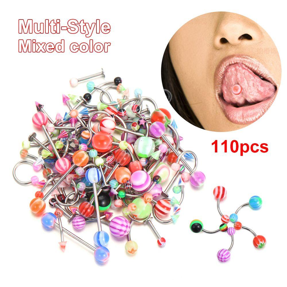 Khuyên Rốn / Lưỡi / Lông Mày / Môi Bằng Thép Phẫu Thuật Cho Nam Và Nữ SUMU