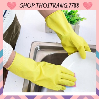 găng tay cao su rửa bát, vệ sinh cao