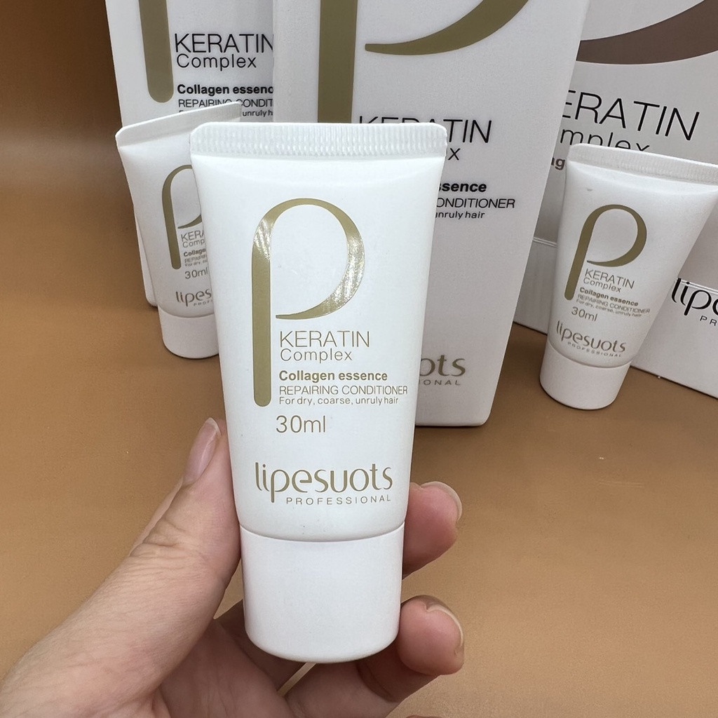 Dầu xả KERATIN COMPLEX LIPESUOTS 30ml - Tuyp Du Lịch - Hàng Chính Hãng