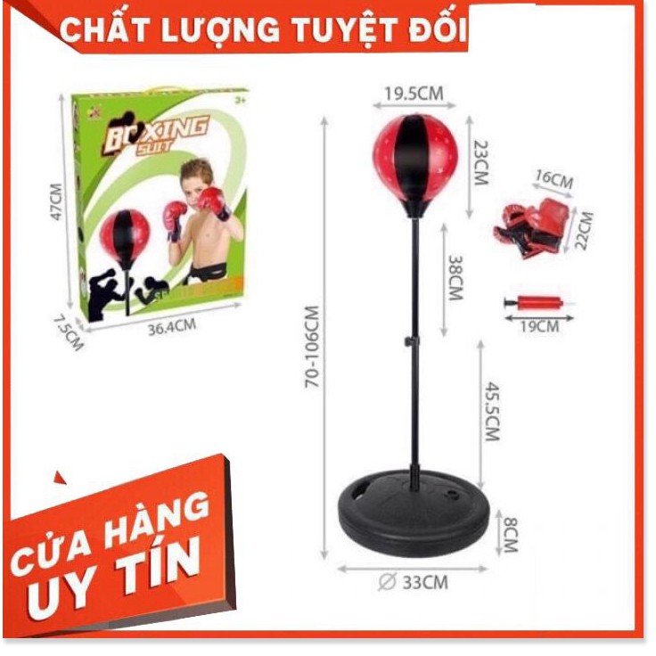 [XẢ KHO ] Bộ BOXING Đấm Bốc Size Trẻ Em Siêu Đẹp [FREESHIP]