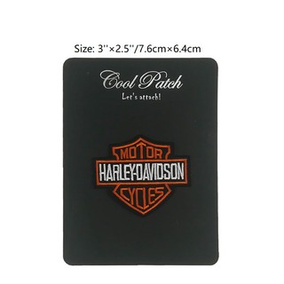 Miếng Vá Quần Áo Thêu Hình Đầu Lâu Harley Phong Cách Punk Rock Rose Rock Rose