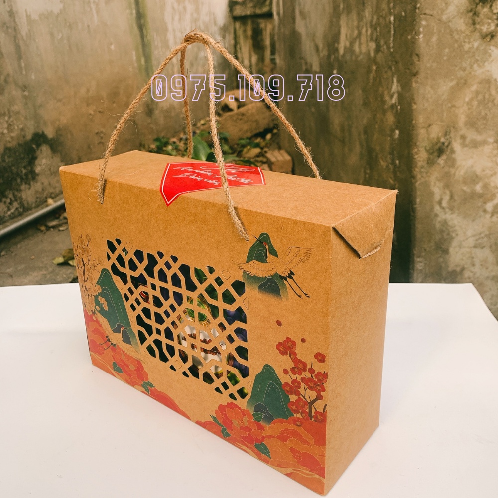 Hộp Quà Tết Biếu Sếp Biếu Ông Bà Biếu Bố Mẹ Đẹp Sang Cao Cấp QT13 | BigBuy360 - bigbuy360.vn