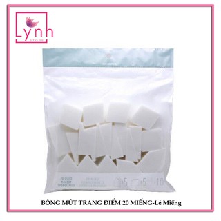 BÔNG MÚT TRANG ĐIỂM 20 MIẾNG-lẻ miếng