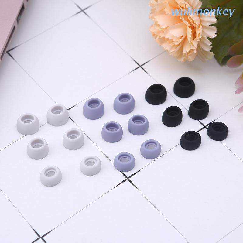 Nút Bọc Đầu Tai Nghe Bằng Silicone Chống Trượt Giảm Tiếng Ồn Kèm Lưới Thép Cho Glaxy Buds Pro