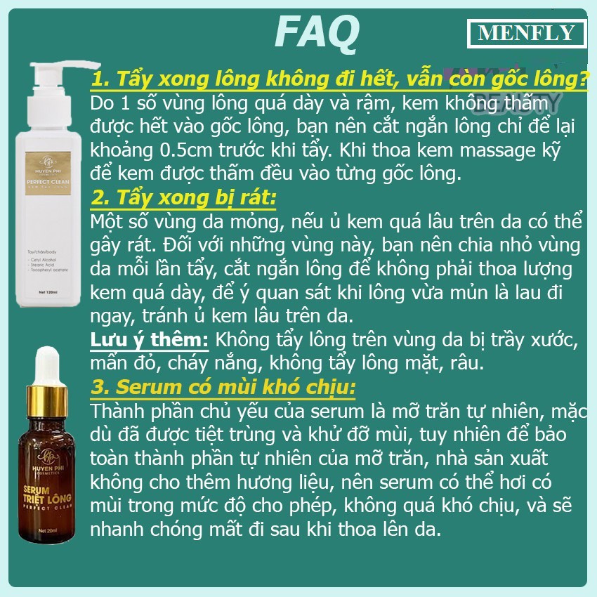 [HÀNG CAO CẤP] Kem Tẩy Lông Huyền Phi - Triệt Sạch Bất Chấp Các Loại Lông | BigBuy360 - bigbuy360.vn