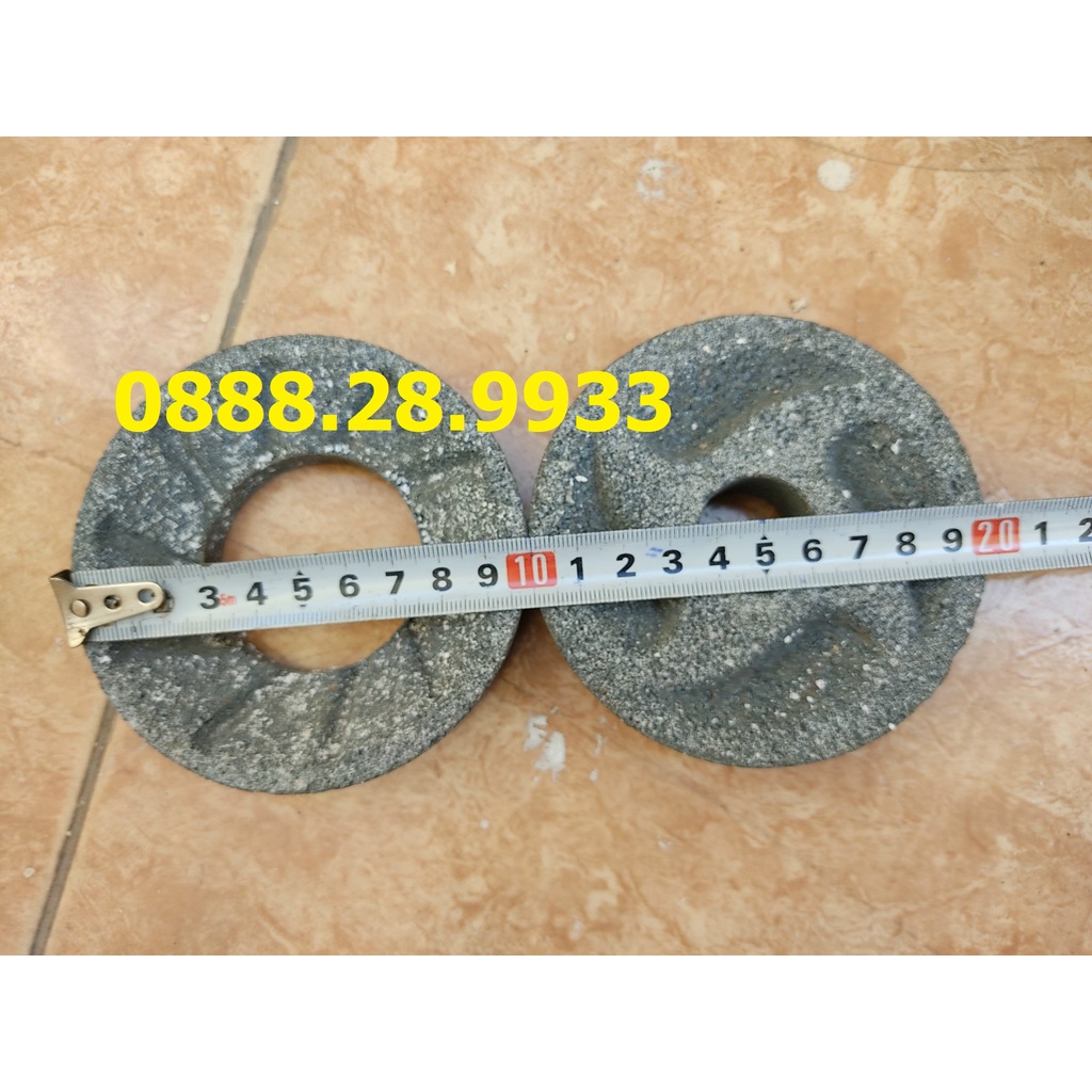 Bộ đá máy xay vắt đậu nành liên hoàn DN-750W đường kính đá 10cm