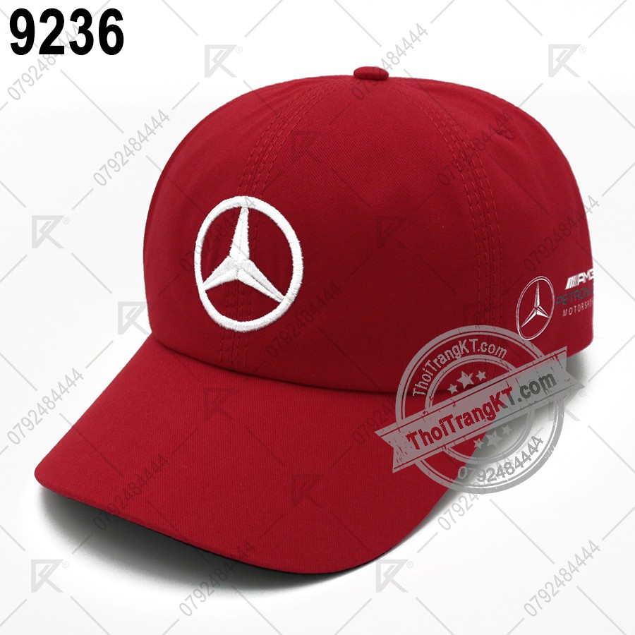 Nón kết, nón lưỡi trai, mũ nón tem xe Mercedes