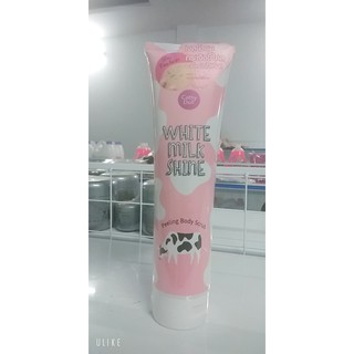 Tẩy Tế Bào Chết Toàn Thân Trắng Da Cathy Doll 320ml White Milk Shine Peeling Body Scrub