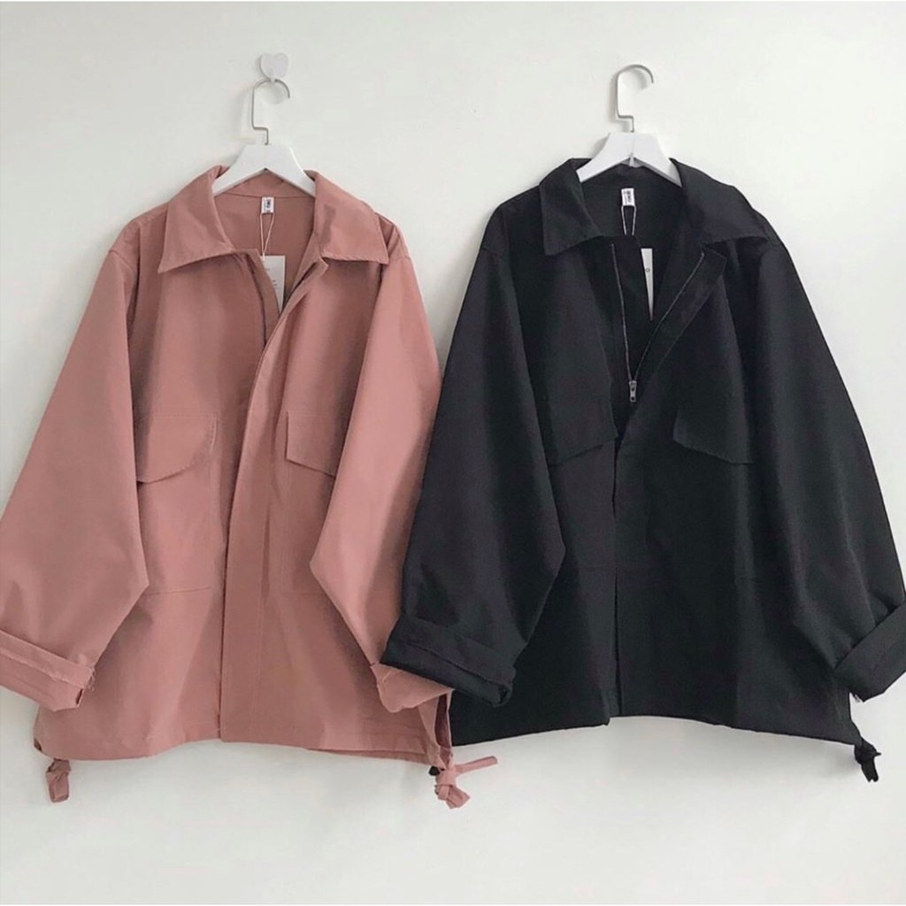 Áo Khoác Kaki HARA JACKET Phong Cách Ulzzang Unisex