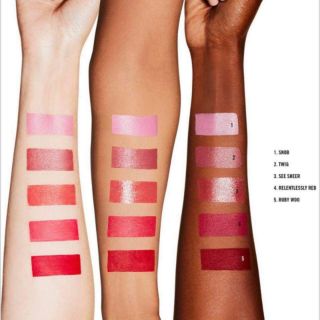 (Son lỗi nhẹ) Tách set son MAC Shiny Pretty Things Lip Kit