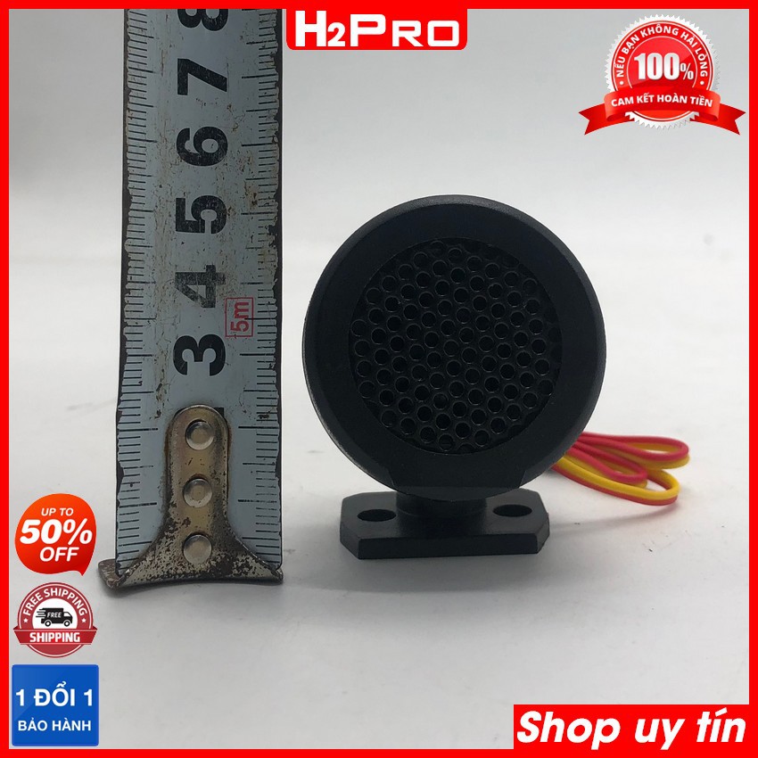 Đôi loa treble thạch anh THUPER ST201 H2Pro 10W-8 ôm, loa siêu treble thạch anh (tặng tụ 20K, hàn sẵn tụ trong loa)