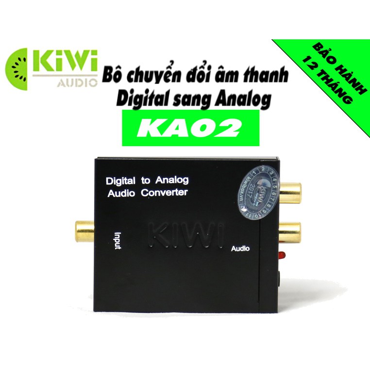 Bộ chuyển đổi âm thanh Digital sang Analog KA-02