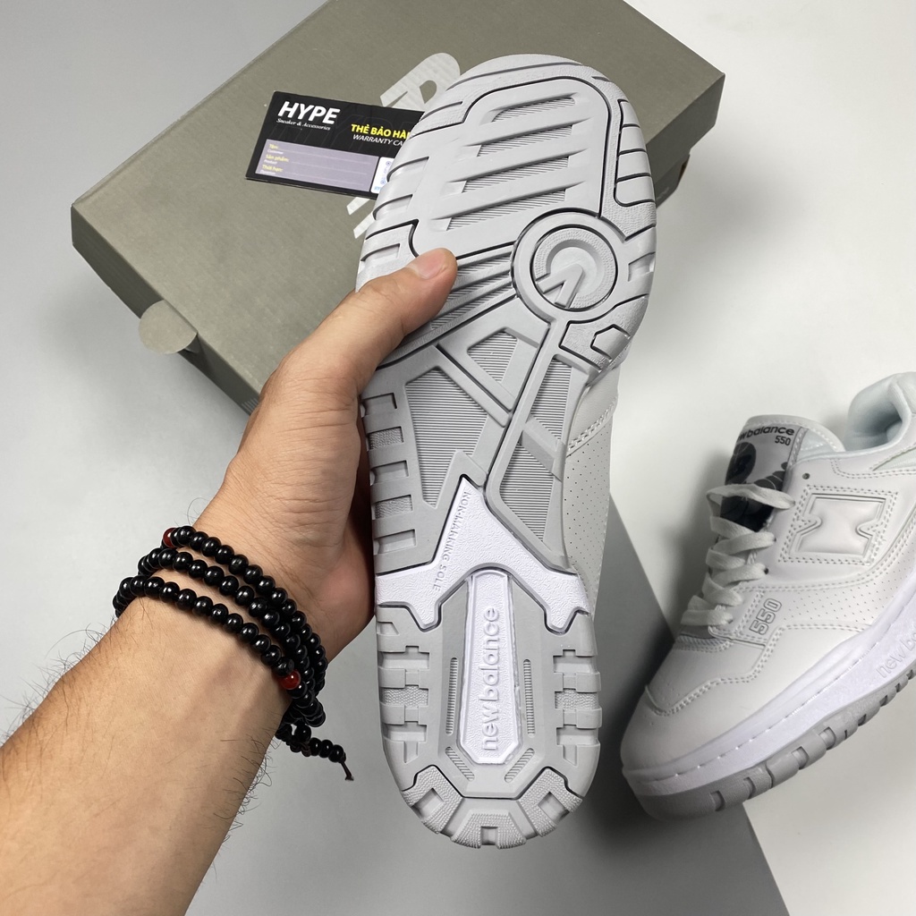 Giày New Balance 550 White  - Hype Sneaker | Phiên bản high quality.