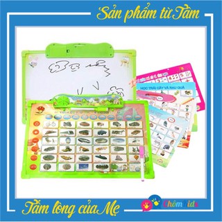 Bảng Học Điện Tử Thông Minh - Bảng Học Chữ Cái Đa Năng Cho Bé 5 tờ (11 Chủ Đề)  - Bin2312