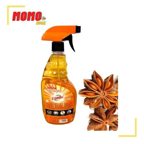 [Hương quế] Nước lau kính siêu sạch an toàn Hando 680ml Hương Quế