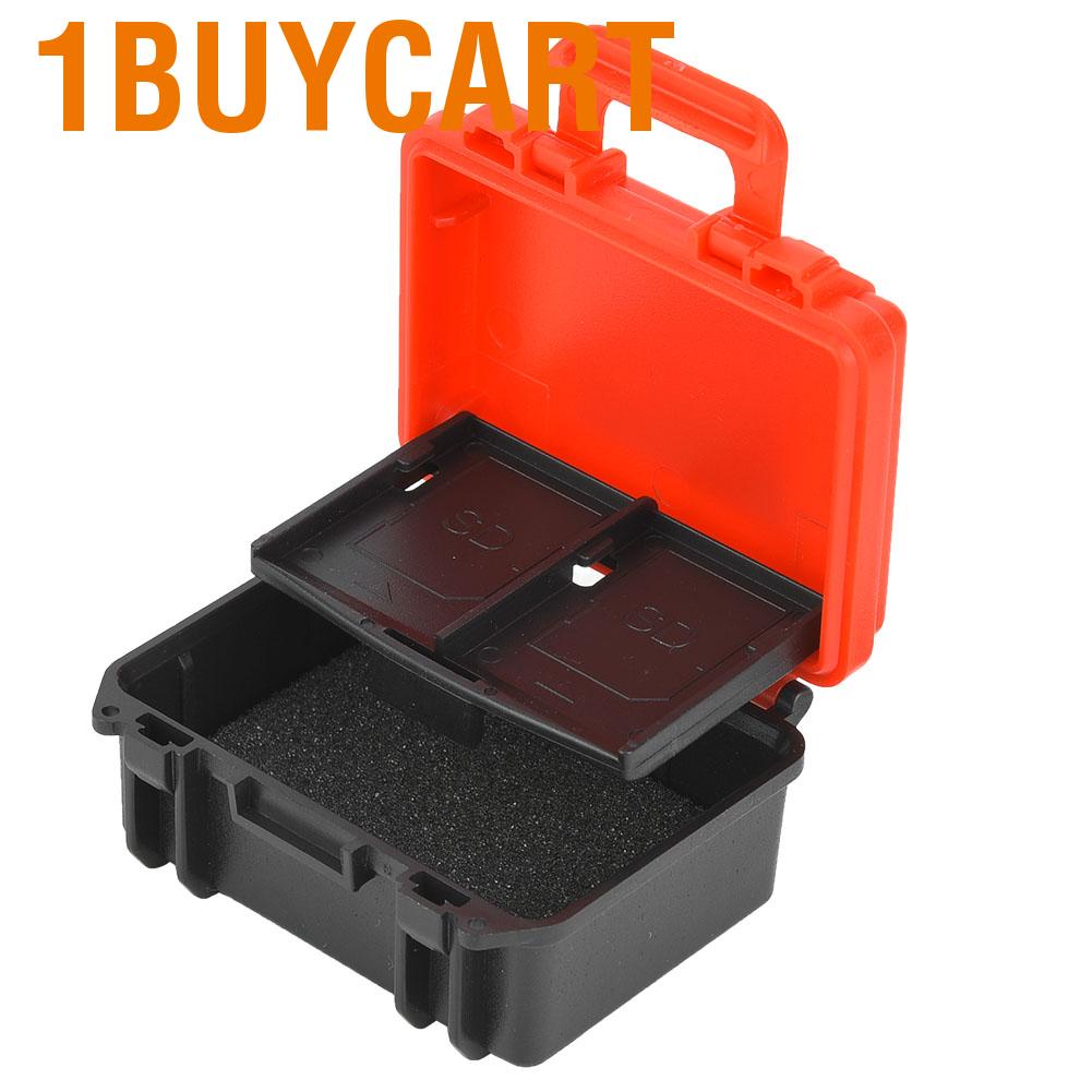 Hộp đựng pin máy ảnh kèm ngăn giữ thẻ nhớ bằng nhựa ABS cho Canon P-E6
