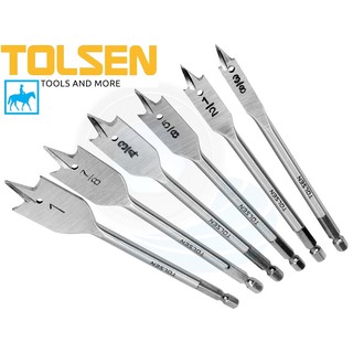 Bộ 6 Mũi Khoan Gỗ Đuôi Lục Giác 10mm 25mm Dài 152mm TOLSEN 75656