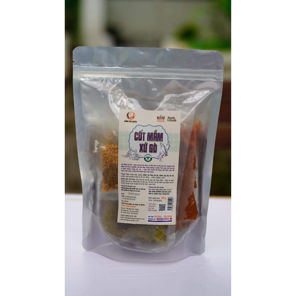 Set Lẩu Mắm Xứ Gò dành cho 4-6 nguời - Đẩy đủ nước cốt, rau đặt sản miền Tây, hải sản