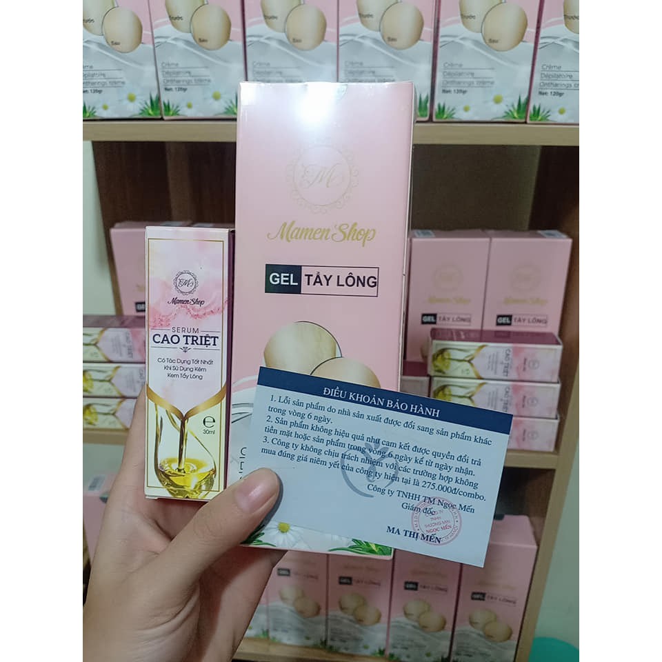 Mua 1 Tặng 1 Combo Gel Tẩy Lông Mamenshop