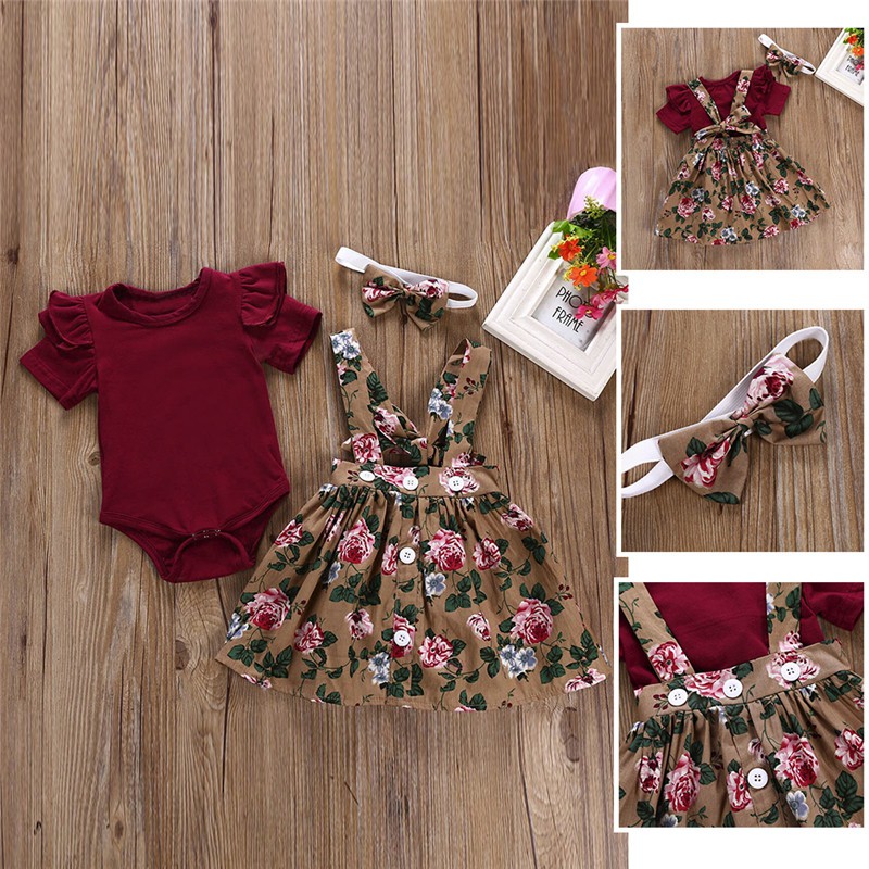 Mikrdoo Set Đồ 3 Món Đáng Yêu Cho Bé