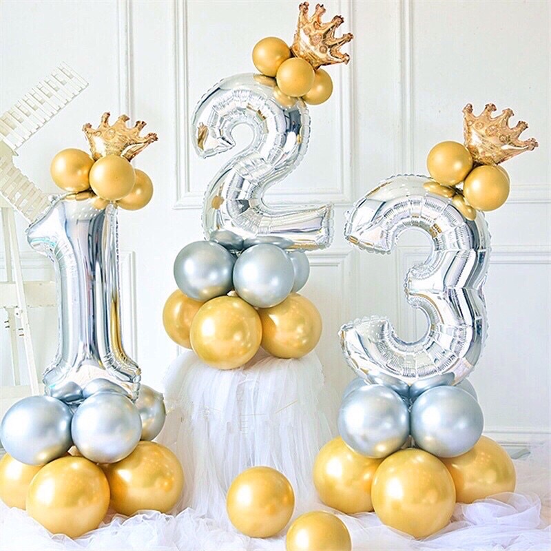 Bóng số size to cao 70cm