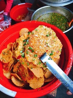 Cơm cháy mắm hành