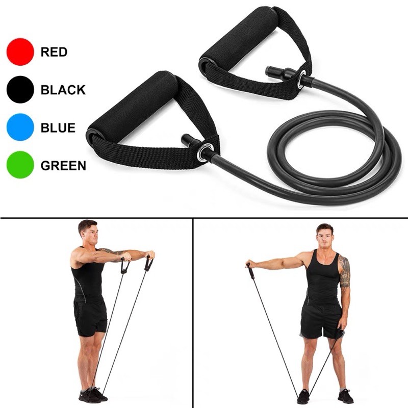 Dây đai kháng lực tập gym có độ đàn hồi cao, đa năng hỗ trợ các bài tập thể dục, duy trì vóc dáng