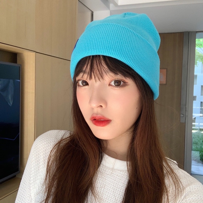 Mũ Len Trơn Beanie Nhiều Màu Cho Nam Nữ 30cm